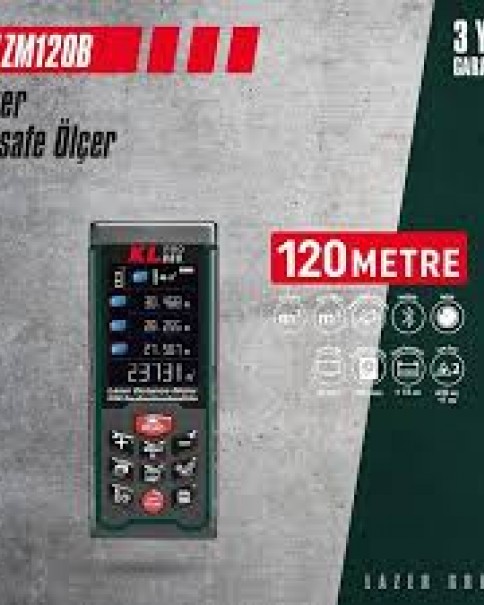 Klpro KLLZM120B 120M Profesyonel Bluetooth Kameralı Lazermetre