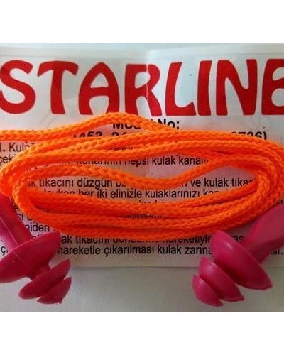 Starline 1453-T Tekstil Ipli Kulak Tıkacı 1çift Starline 1453-T Tekstil Ipli Kulak Tıkacı 1çift
