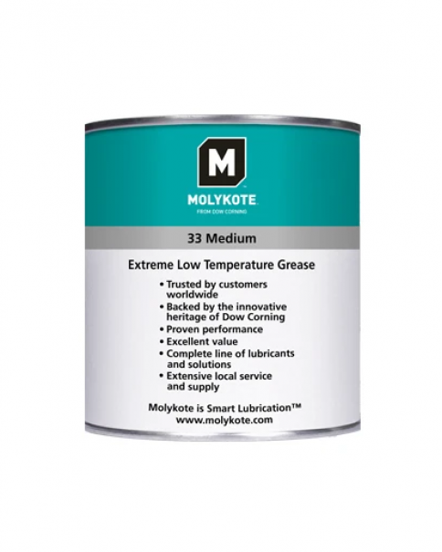 Molykote 33 Medium - Silikon Bazlı Düşük Sıcaklık Gresi 1 kg Molykote 33 Medium - Silikon Bazlı Düşük Sıcaklık Gresi 1 kg