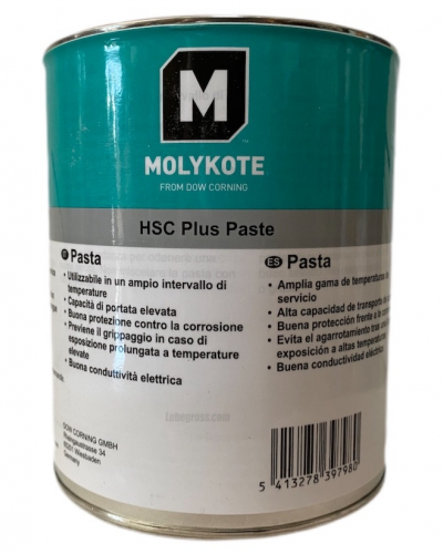 Molykote Hsc Plus Paste Yüksek Sıcaklık Gresi 1Kg. Molykote Hsc Plus Paste Yüksek Sıcaklık Gresi 1Kg.