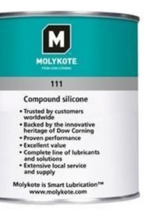 Molykote 111 Compound - Silikonlu Gres 1 kg Molykote 111 Compound - Silikonlu Gres 1 kg