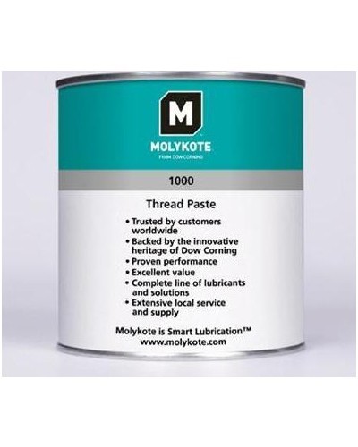 Molykote 1000 - Yüksek Sıcaklık Gresi 1 kg +650 C Molykote 1000 - Yüksek Sıcaklık Gresi 1 kg +650 C
