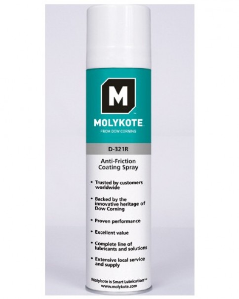 Molykote D-321R - 400 ml Kuru Yağlama Spreyi Molykote D-321R - 400 ml Kuru Yağlama Spreyi