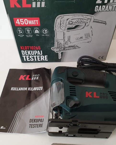 Klpro Kldt10265 450watt Profesyonel Dekupaj Testere Pandül Hareketi Klpro Kldt10265 450watt Profesyonel Dekupaj Testere Pandül Hareketi